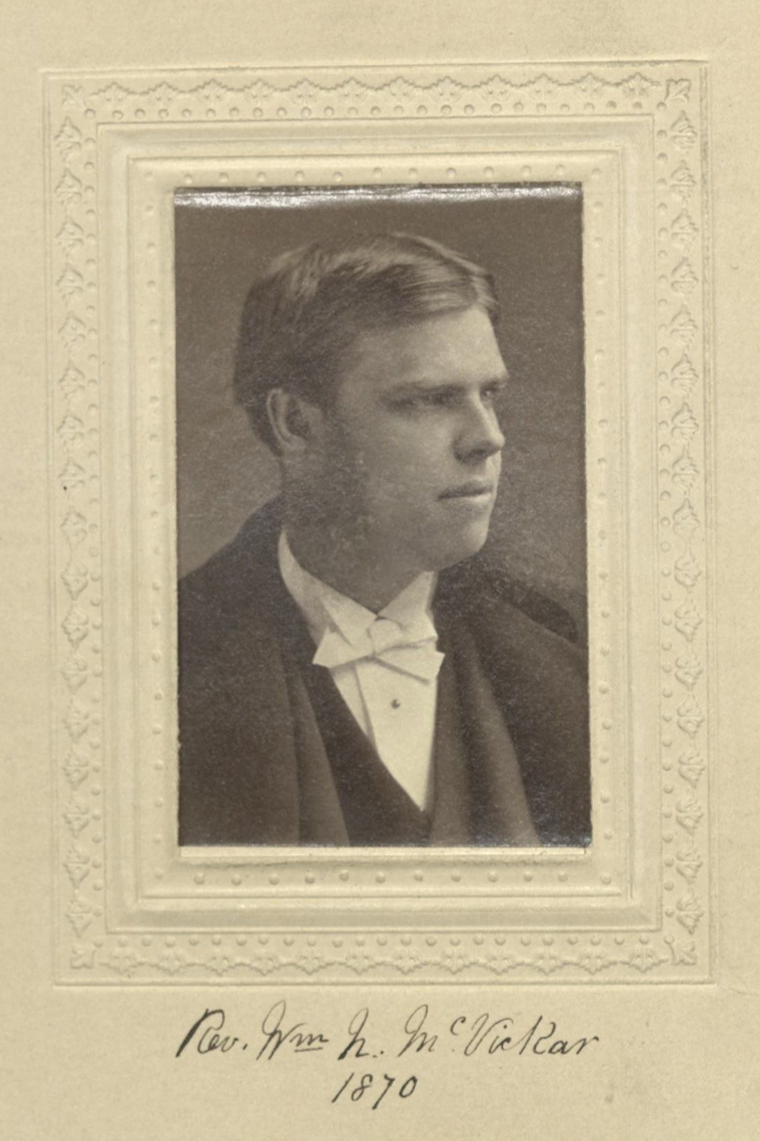 Member portrait of William Neilson McVickar